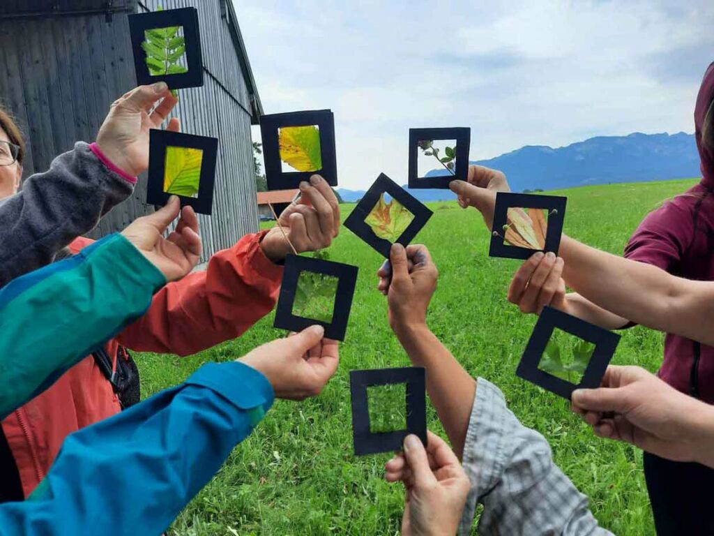 NaturCoach Ausbildung: Dia-Show: NaturCoach-Beispiel-Übung